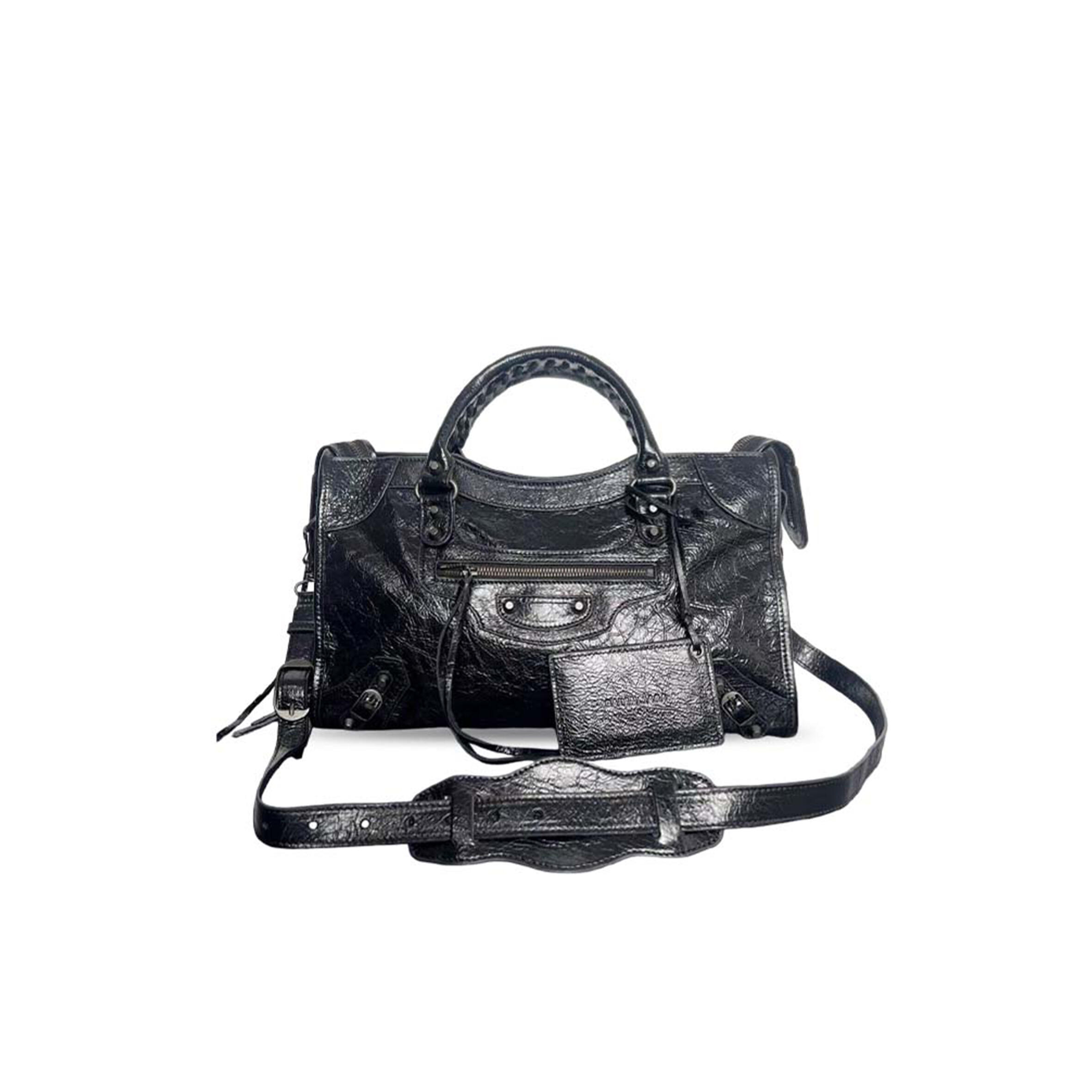 BALENCIAGA MEDIUM CRINKLED VINTAGE CITY (38*24*15cm)